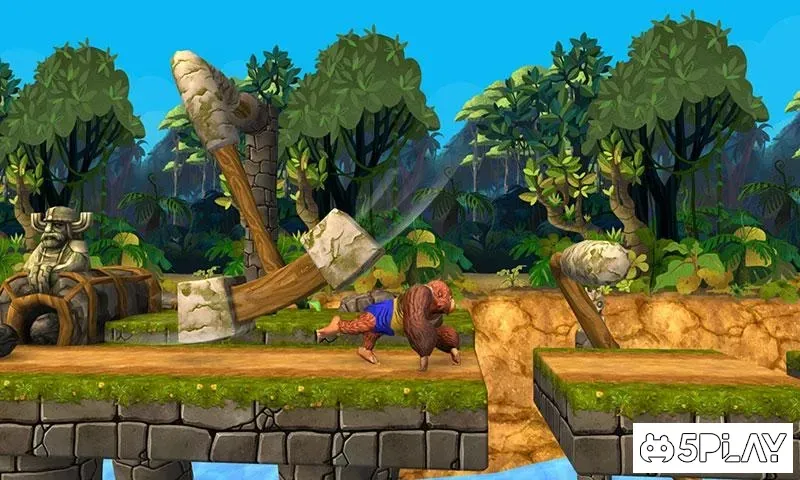 Monkey Stunt Run screenshot 1