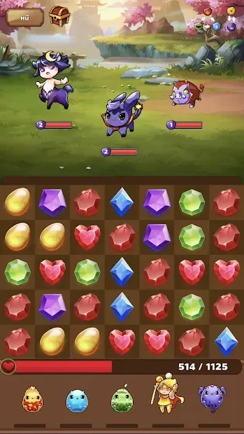 Monster House: Legendary Puzzle RPG Quest 20.4 screenshot 2