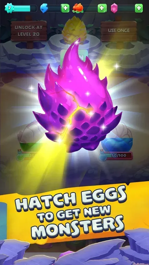 Monster Tales - Multiplayer Match 3 Puzzle Game 0.2.160 screenshot 1