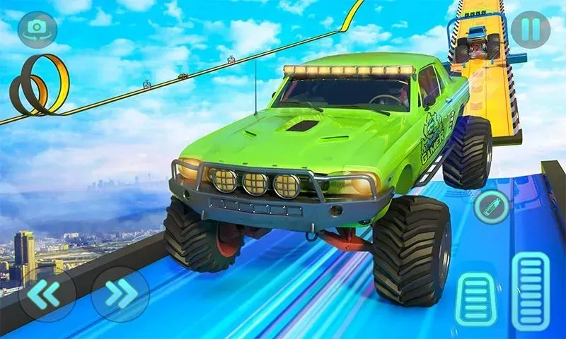 Monster truck мега рампа трюки экстремальные 2020 v1.35 screenshot 4
