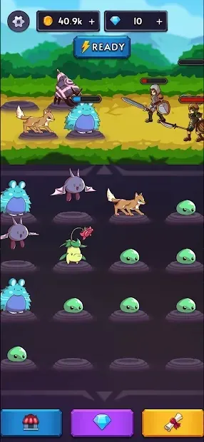 Monsters VS Hunters: Merge Idle RPG Battler 0.1.17 screenshot 1