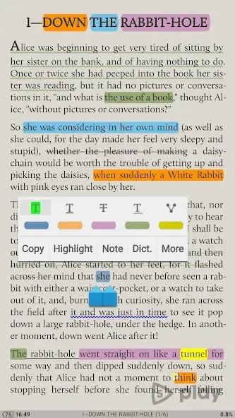Moon+ Reader Pro 9.9 screenshot 2