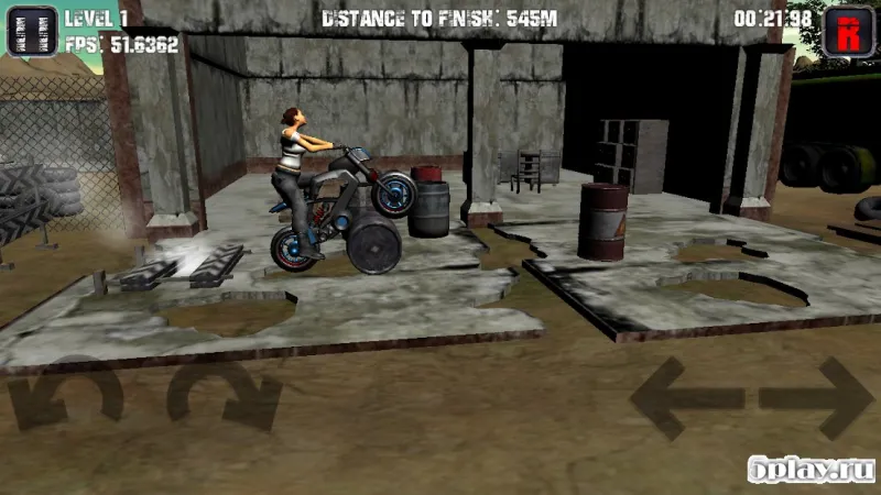 Motorcycle game screenshot 2