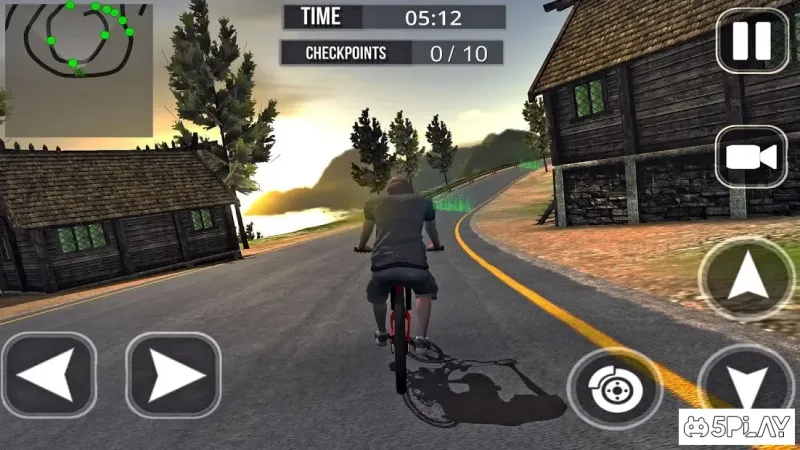 Mountain Bike Simulator 3D screenshot 1