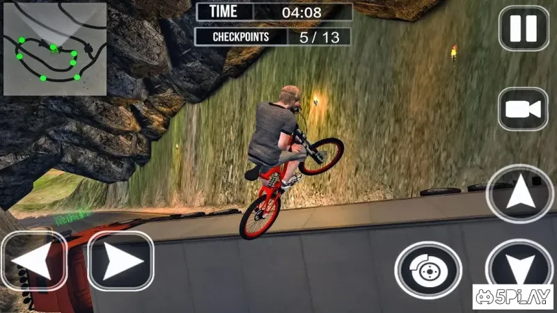 Mountain Bike Simulator 3D screenshot 4