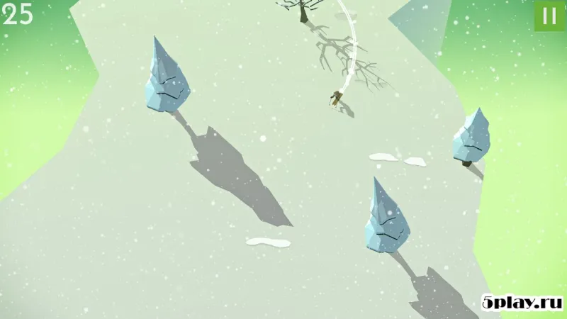 Mountain Dash - Endless skiing race screenshot 4