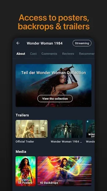 Moviebase: Manage Movies & Series, Track TV Shows 5.3.15 screenshot 1