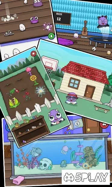 Moy 4 - Virtual Pet Game screenshot 2