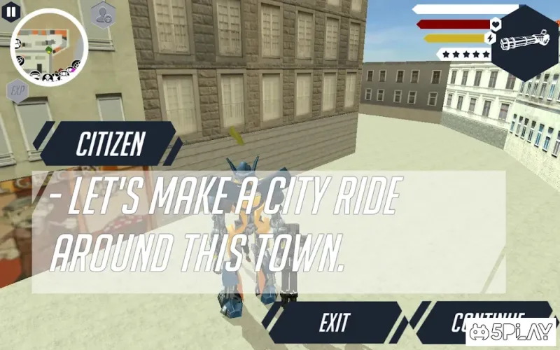 Muscule Car Robot screenshot 2