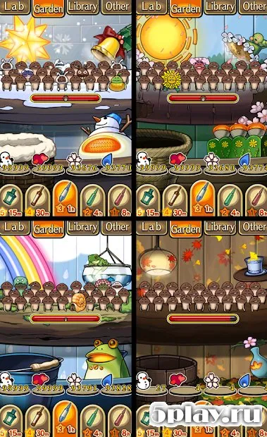 Mushroom Garden Seasons HD screenshot 2