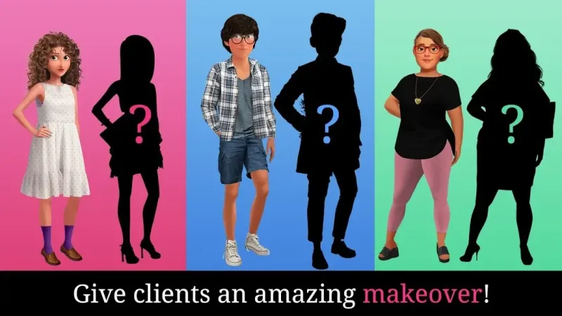 My First Makeover: Stylish makeup & fashion design 1.2.2 screenshot 2