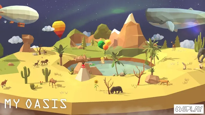 My Oasis - Tap Sky Island screenshot 2
