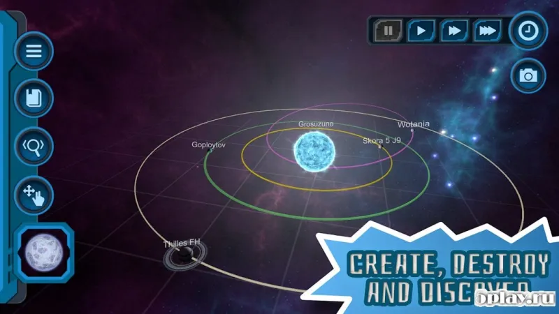 My Pocket Galaxy - 3D Gravity Sandbox screenshot 1