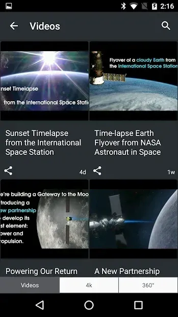 NASA screenshot 3