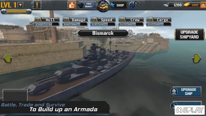 Naval Warship: Pacific Fleet 1.9 screenshot 3