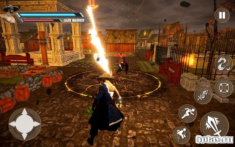 Тень ниндзя воин - самурай файтинг 2018 v1.1 screenshot 1