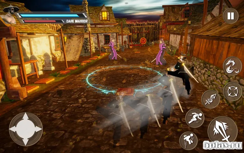 Тень ниндзя воин - самурай файтинг 2018 v1.1 screenshot 3
