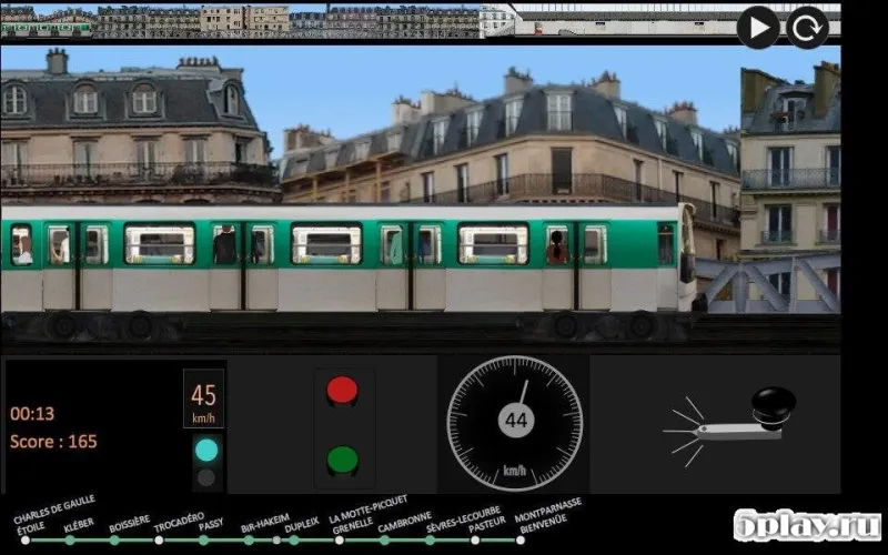 Симулятор метро Парижа screenshot 1