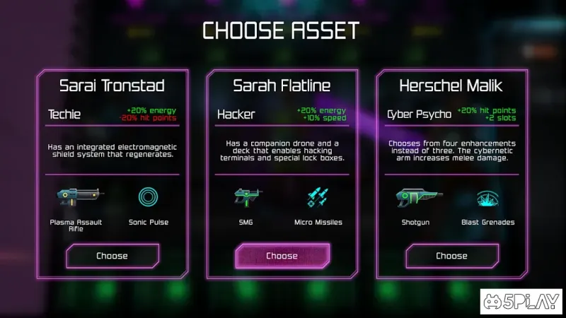 Neon Chrome screenshot 2