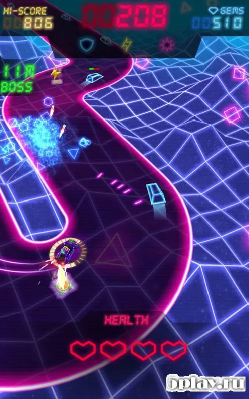 Neon Drift: Retro Racer screenshot 2