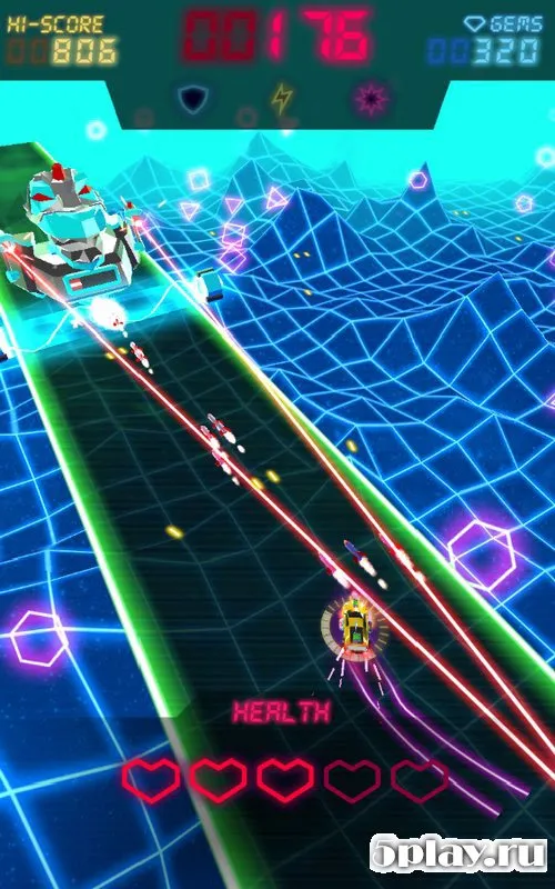 Neon Drift: Retro Racer screenshot 4