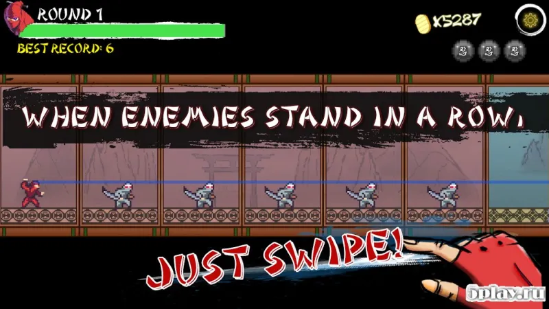 NINJA ISSEN - Новая игра Slash 1.1.1 screenshot 1