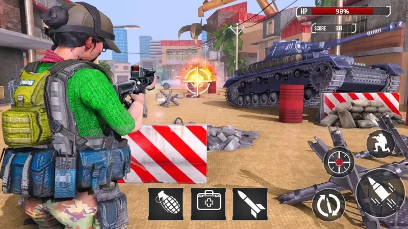 Счетчик террорист - стрельба забастовка особый опс 1.8 screenshot 3