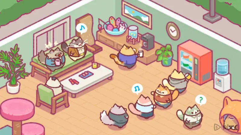 Office Cat: Idle Tycoon Game 1.0.7 screenshot 4