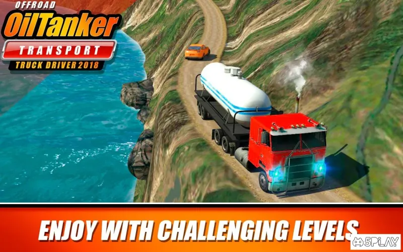 Offroad Oil Tanker Transport Truck Driver 2018 screenshot 3