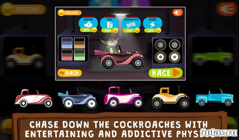 Oggy Go - World of Racing (The Official Game) screenshot 2