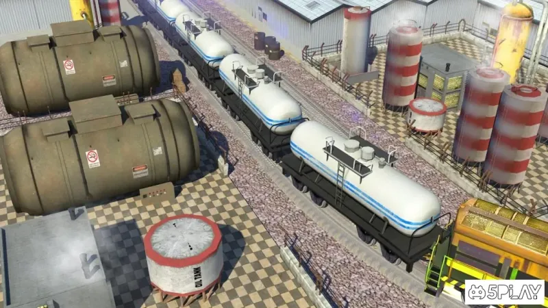 Oil Tanker Train Simulator screenshot 4