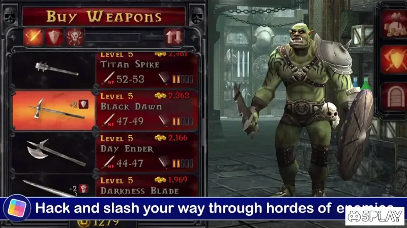 ORC: Vengeance - Wicked Dungeon Crawler Action RPG 1.0.66 screenshot 2