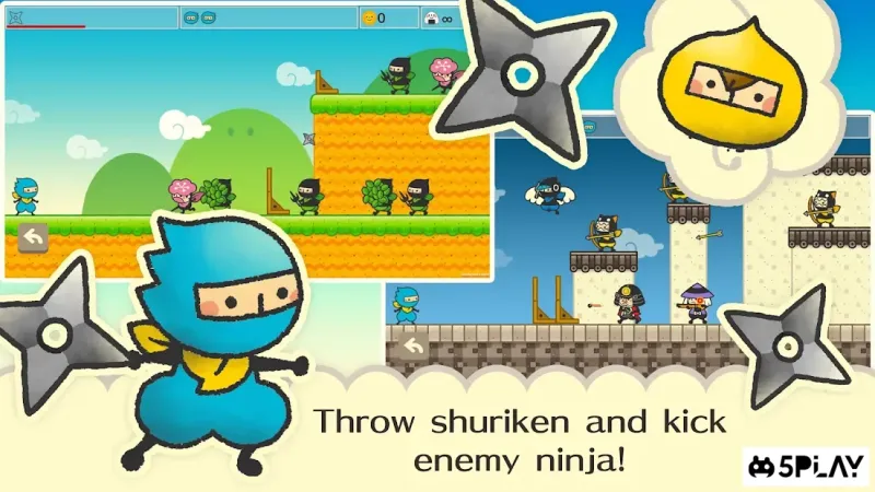 Oshinobisan - Sorao's Shuriken Shot - 1.0.7 screenshot 3