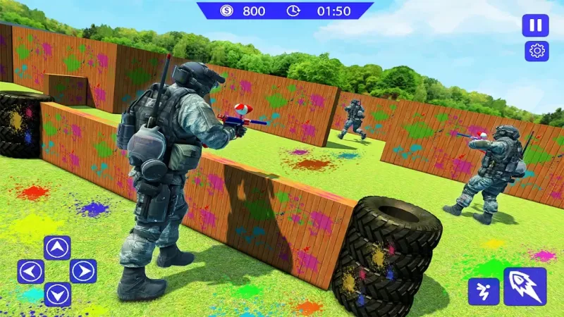 Paintball Gun Strike - Paintball Shooting Game v3 screenshot 3