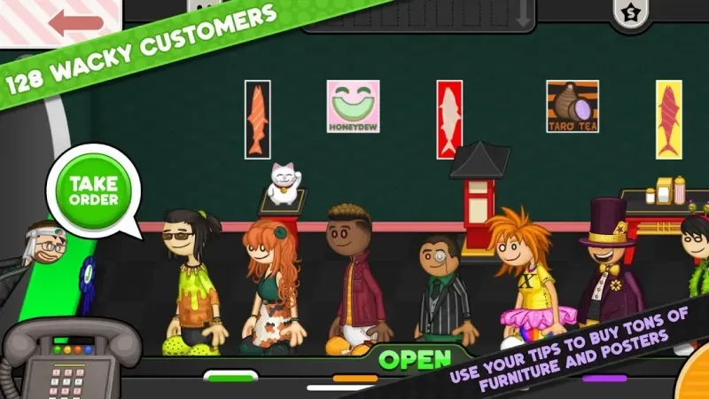 Papa's Sushiria To Go! 1.0.0 screenshot 1