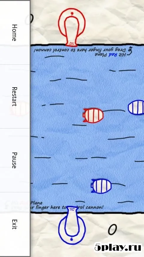 Paper War for 2 Players screenshot 2