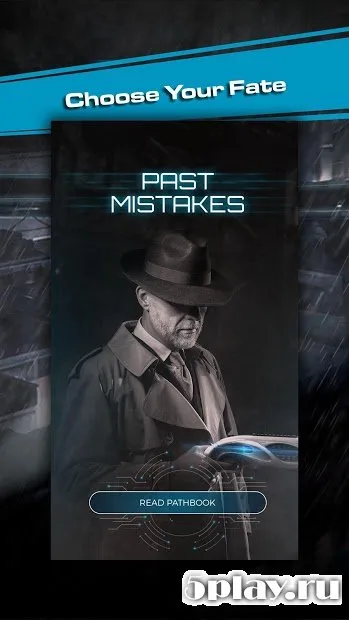 Past Mistakes - Science Fiction dystopian Book app screenshot 1