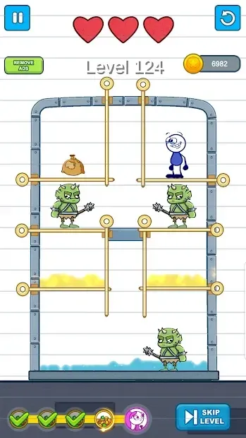 Pencil Boy - Pull The Pin Rescue Princess 1.2 screenshot 3