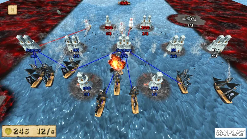 Pirates! Showdown Premium screenshot 1