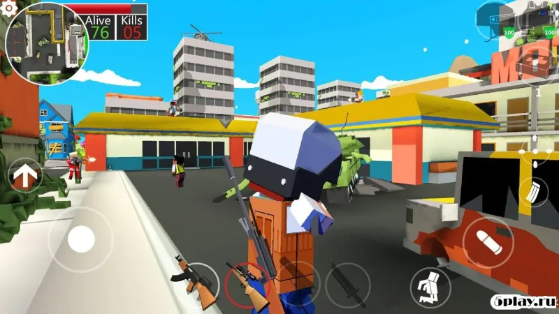 Pixels battle royale screenshot 3