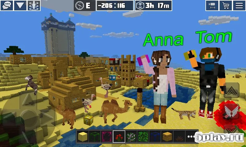 Planet Craft: Block Survival Craft Games Online screenshot 3