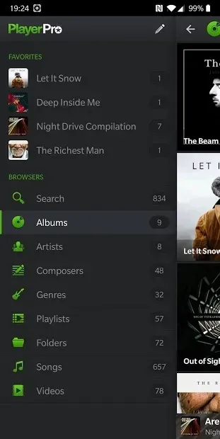 PlayerPro Music Player screenshot 4