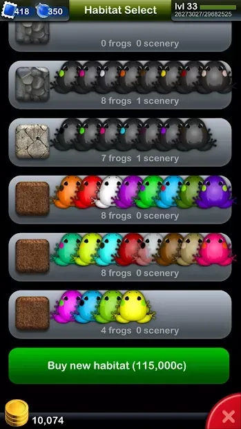 Pocket Frogs screenshot 2