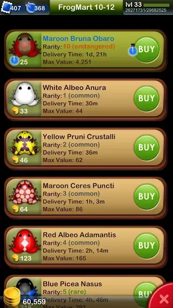 Pocket Frogs screenshot 4