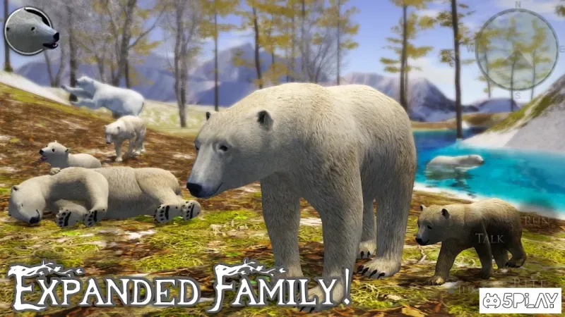 Polar Bear Simulator 2 v3.0 screenshot 3