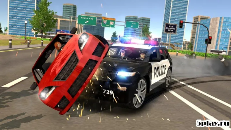 Police Car Chase - Cop Simulator screenshot 2