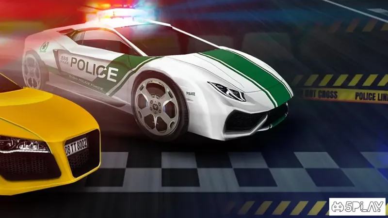 Police Chase -Death Race Speed ​​Car Shooting Racing screenshot 1