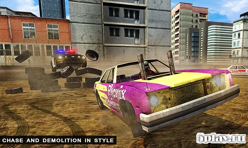 Police Demolition Derby Racing screenshot 3