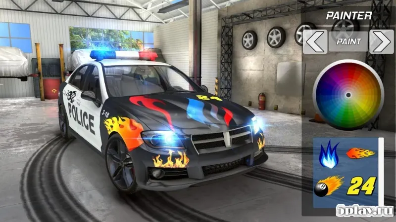 Police Drift Car Driving Simulator screenshot 2