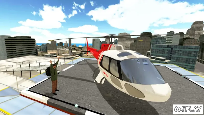 Police Helicopter Simulator screenshot 2